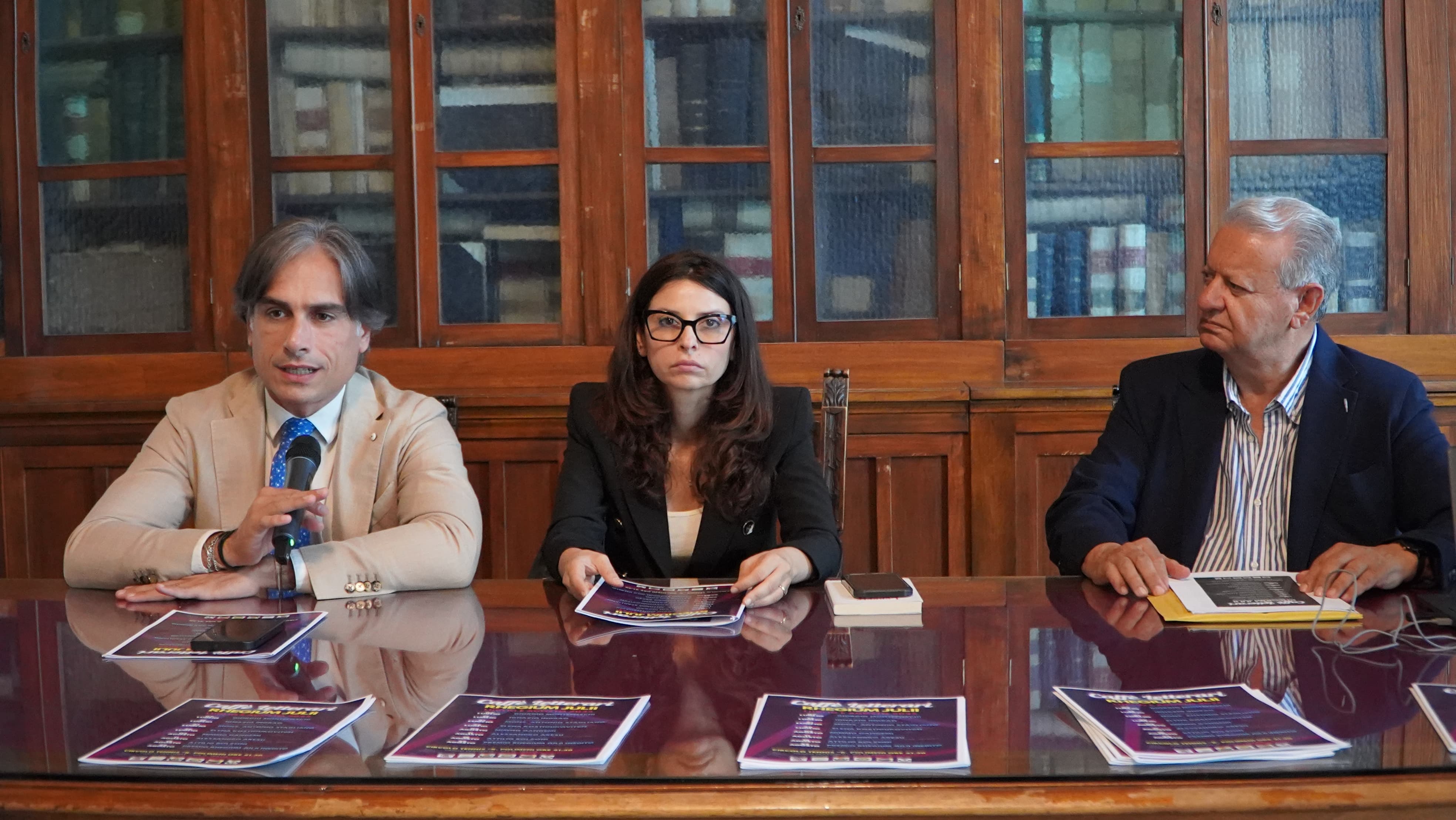 A Palazzo Alvaro presentati gli appuntamenti dei Caff� letterari 2025 del Rhegium Julii