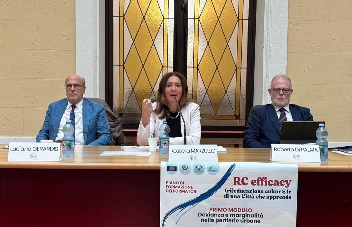 Alla Metrocity al via il primo modulo formativo del progetto �RC efficacy�, promosso in sinergia con l�Universit� di Roma Tre e Mediterranea di Reggio Calabria