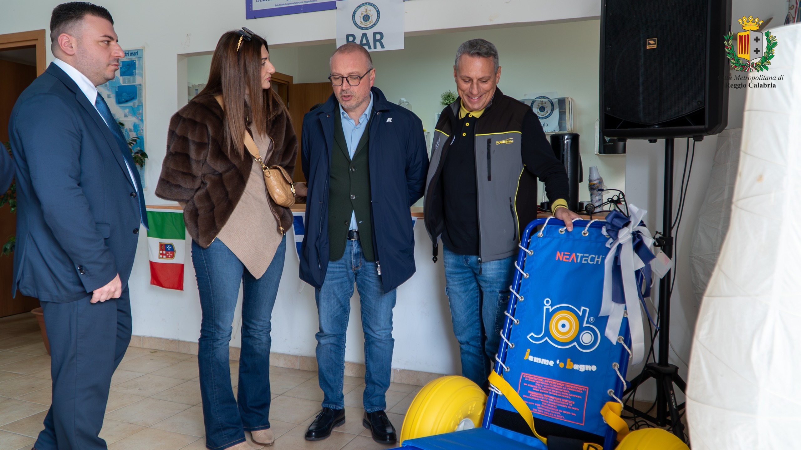 La Citt� Metropolitana dona alla Cooperativa sociale \