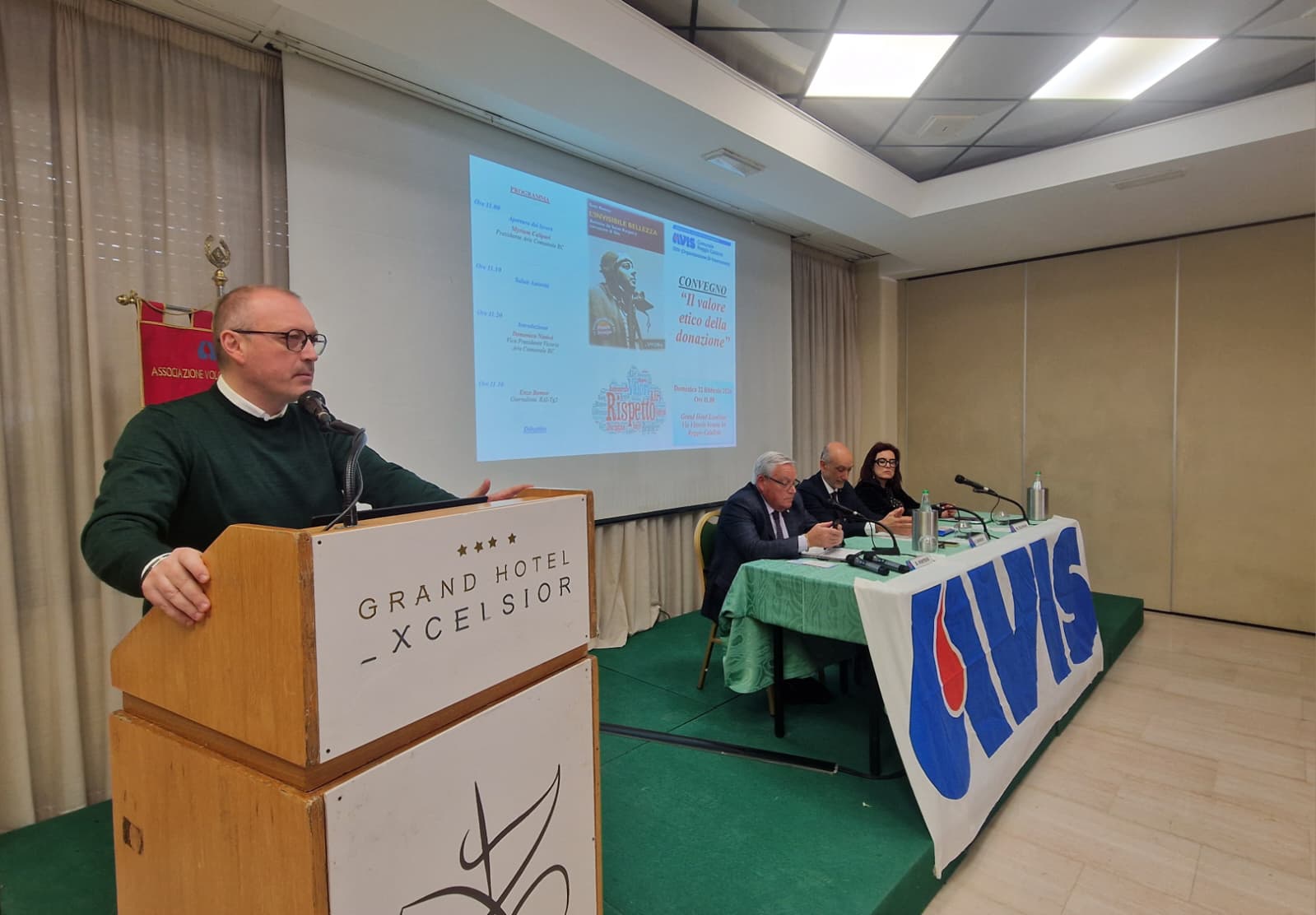 Assemblea annuale AVIS, Versace : �Riconosco il valore della donazione non solo come gesto di solidariet�, ma anche come atto di responsabilit��